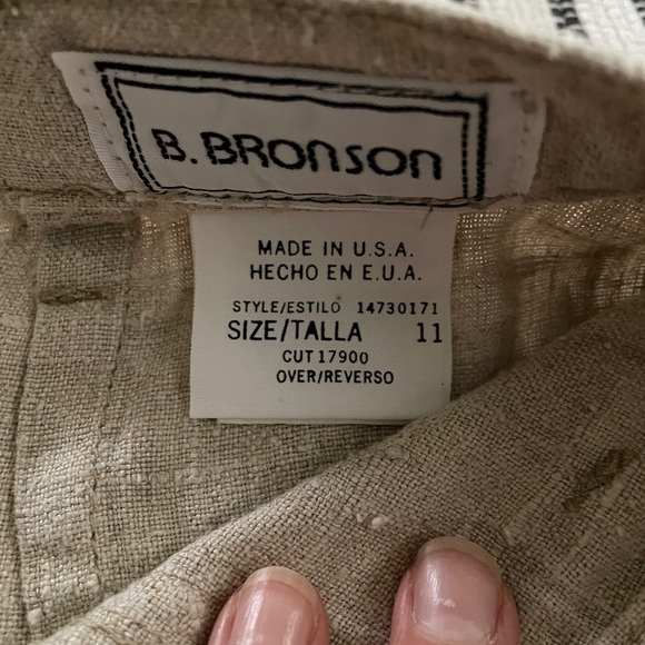 100% linen maxi skirt - Picture 4 of 8